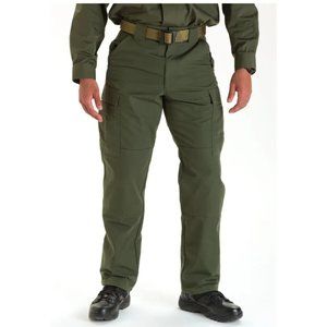 5.11 Tactical Ripstop TDU Green Pants; Like New, Never Worn